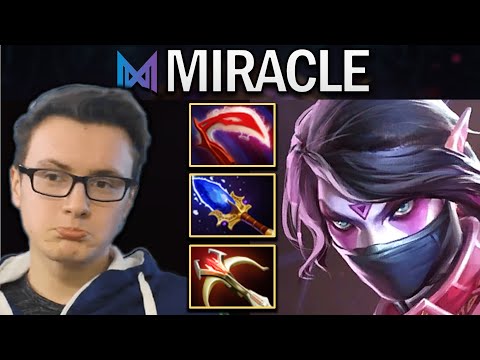 NIGMA.MIRACLE TEMPLAR ASSASSIN - AGHANIMS BUILD - DOTA 2 GAMEPLAY
