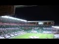 Celtic v Barcelona - You'll Never Walk Alone & TIFO 01/10/2013