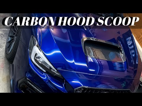 Subaru WRX STI Carbon Fiber Hood Scoop | Revel Gt
