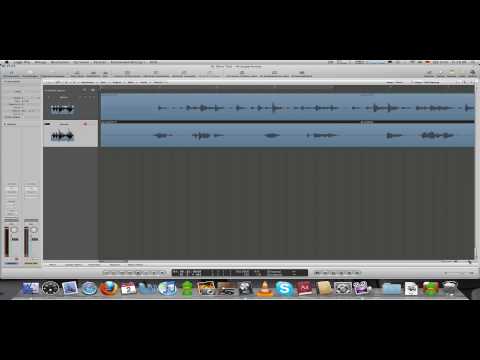 logic pro 9 tutorial deutsch no1 - anfangen, audiospuren, clip