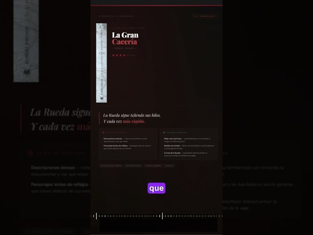 Vídeo relacionado con Cacería (Poderes nº 6)