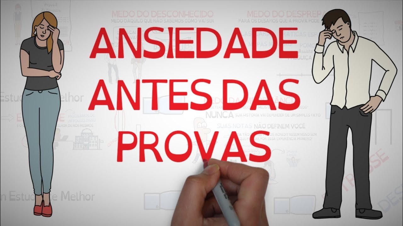 COMO COMBATER A ANSIEDADE ANTES DAS PROVAS | Seja Um Estudante Melhor