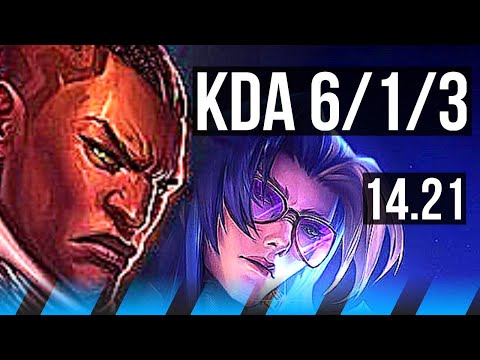 LUCIAN vs YONE (MID) | 6/1/3 | KR Master | 14.21