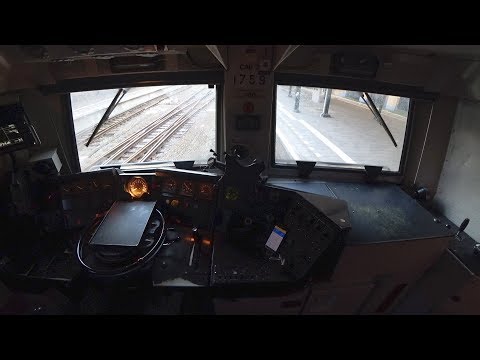Train Driver's POV Amersfoort - Zwolle DD-AR LOK 1700 2017
