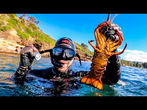 Sione Katoa's First Lobster Catch N Cook
