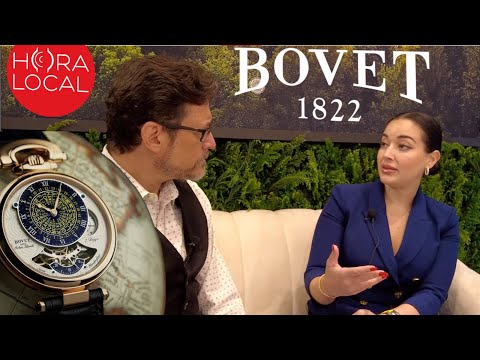 Bovet Orbis Mundi en entrevista con Audrey Raffi