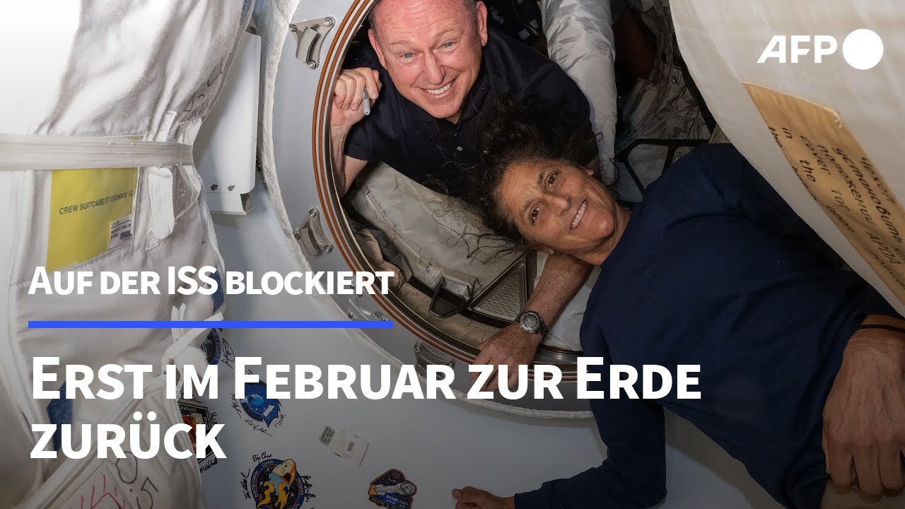 Auf ISS festsitzende Astronauten kehren erst im Februar zurück | AFP