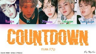 1TEAM (원팀) - Countdown (Color Coded Han|Rom|Eng Lyrics/가사)