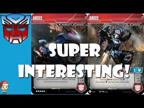 Arcee Is the Most Interesting Transformers TCG Card Revaled Yet! Video