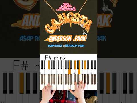 Breaking Down 'GANGSTA':🎹✨ The Soulful Chords - Anderson .Paak, Free Nationals & ASAP Rocky's Hit.