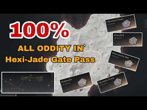 ALL 47 ODDITIES!  Jade Gate Pass (New Hexi Map) Full Guide - WWM