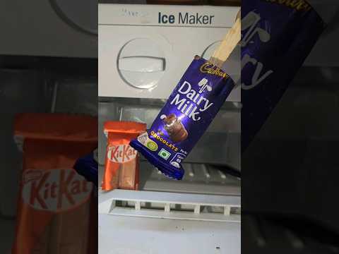 Dairymilk+KitKat Chocolate Popsicle 😋😂|Chocolate Lovers❤️ #icecream #ytshorts #trendingshorts
