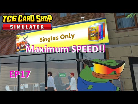 Maximum SPEED!! Pack Opening - Singles Only - TCG Card Shop Simulator - EP17