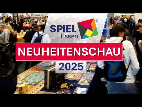 SPIEL 25 Brettspiel Neuheiten Neuheitenschau Brettspiel Messe Essen SPIEL 2025 Neuheitenshow Spiel25