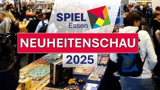 SPIEL 25 Brettspiel Neuheiten Neuheitenschau Brettspiel Messe Essen SPIEL 2025 Neuheitenshow Spiel25