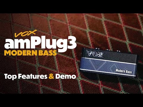 Басовый усилитель для наушников VOX AMPLUG 3 MODERN BASS - фото 2 - id-p2380097500