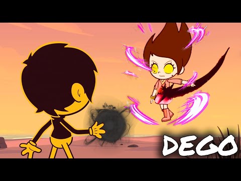 DEGO DE TINTA VS ESTRELLA.EXE "TENGO UN GRAN TALENTO" - CANCIÓN DEGOBOOM Y SUS AMIGOS Ep.11