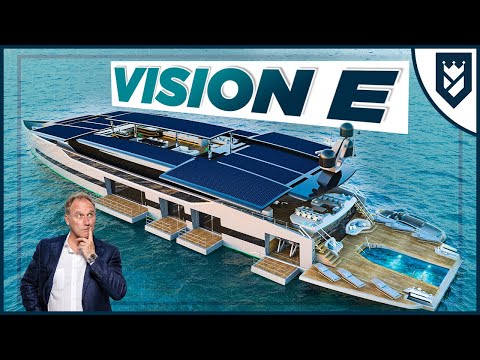 VISION E SUPERYACHT. POWERED BY THE SUN AND COOLED BY THE BREEZE!!!