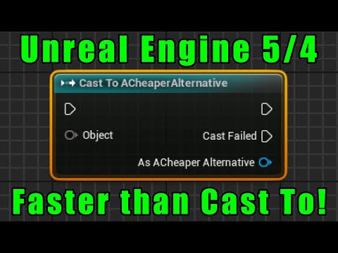 Unreal Engine 5/4 - Don't use Casting - This cheap alternative is much faster!