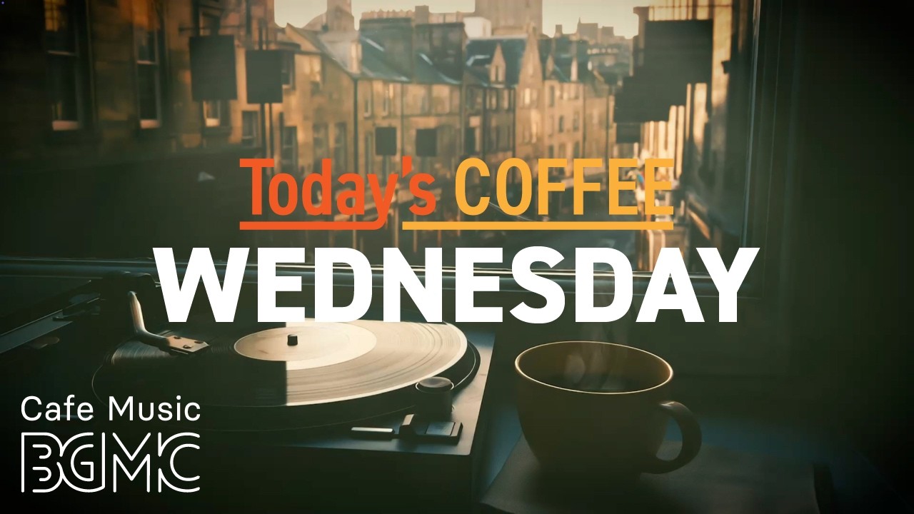 Cafe Music LIVE | Today's COFFEE WEDNESDAY: September Record Cafe Jazz ☕ Jazz Piano for Focus