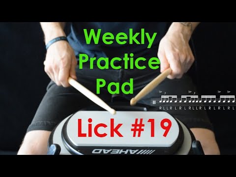 Four Stroke Ruff Drum Fill w Triplets + Accents | Double Stroke Exercises for Advanced | Drum Lesson