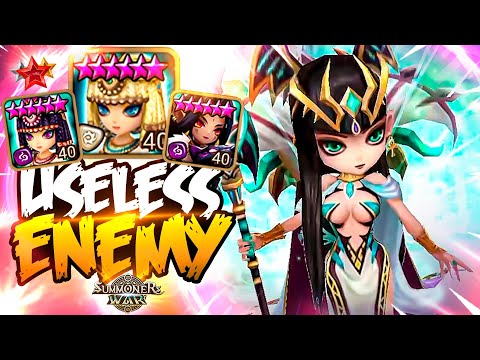 They will make the Enemy Team ABSOLUTELY USELESS - Summoners War