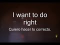 Paul Davis - Do right (lyrics English & subtitulado en español).