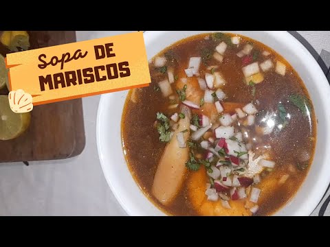 Como hacer Sopa de MARISCOS // cocina facil // Caldo de Mariscos