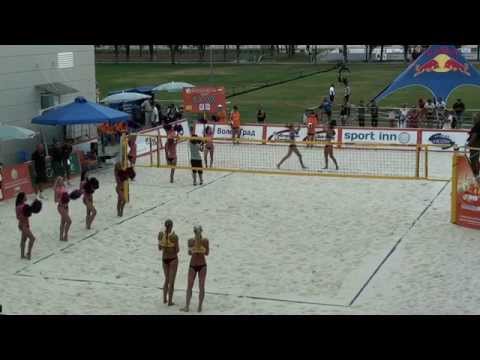 Beach Volleyball Russia Final 2014 Sochi 3 place Barsuk-Prokopyeva and Abalakina-Dabizha