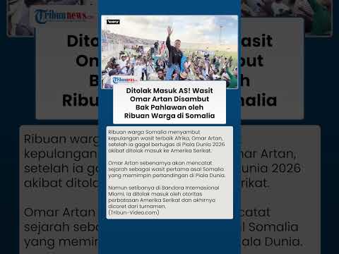Skandal World Cup 2026! Wasit Terbaik Afrika Tak Boleh Masuk AS, Omar Artan Disambut Bak Pahlawan