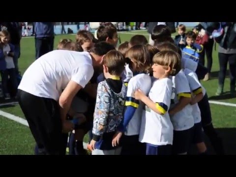 CD Estudiantes Las Tablas A Prebenjamines Campeones Temporada 2015-2016 Celebración 2/4
