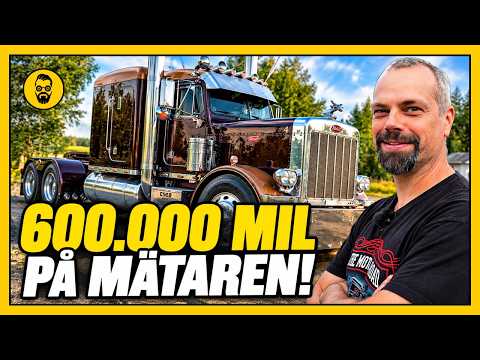 En Peterbilt, en väghyvel och massor av Volvo!