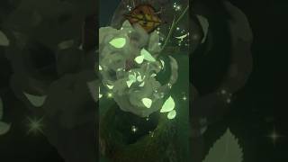 lil pop the cork #korok seed underneath Digdogg Suspension Bridge🍃push one end in water & POP💚totk