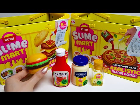 Toy asmr 🤍 Slime Food Making Compilation ASMR Satisfying with Unboxing | Review Toys