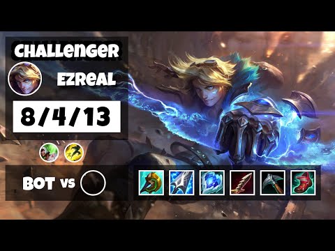 Ezreal vs Kai'Sa KOREAN Challenger BOT (8/4/13) - v11.12