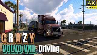 VOLVO VNL - Driving on the roads of American Truck Stimulator (ATS) #ats #realdriving #atsgaming