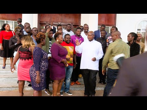 The Unforgettable Tubonga Naawe All Stars Visit to State House | Museveni Humbly Welcomed them