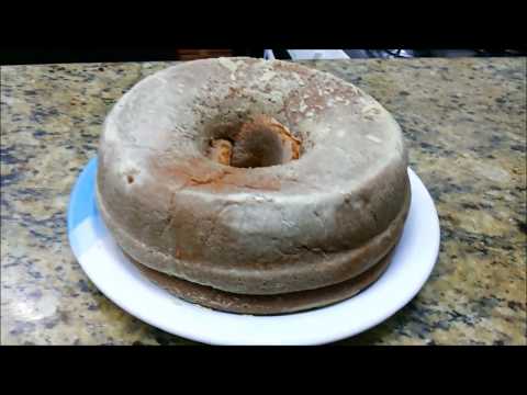 BOLO CREMOSO DE MILHO COM LEITE DE COCO