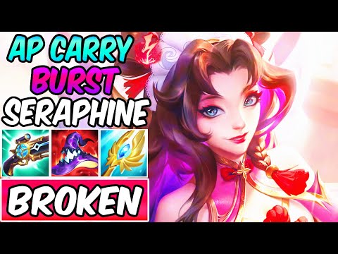 SERAPHINE APC FULL BURST BOT LANE | New Build & Runes S15 | League of Legends