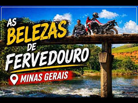 AS BELEZAS NATURAIS DE FERVEDOURO MG – PASSEIO DE MOTO- 2026