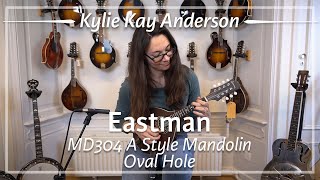 Video thumbnail for Eastman MD304 Oval Hole Mandolin played by Kylie Kay Anderson | Demo by TFOA Demos