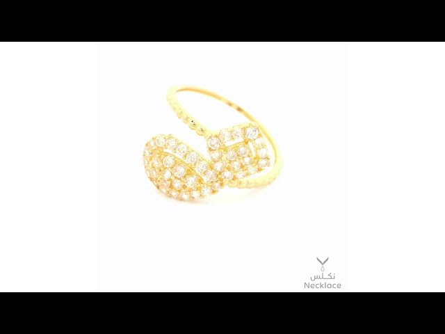 خاتم ذهب عيار 18 (RN.5373)