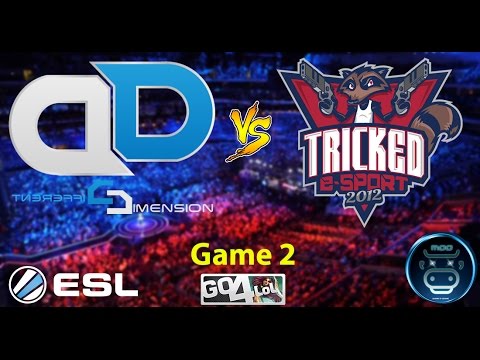 Go4LoL EUNE Mothly Finals Dec 2014 - Different Dimension vs Tricked Esports (Game2)