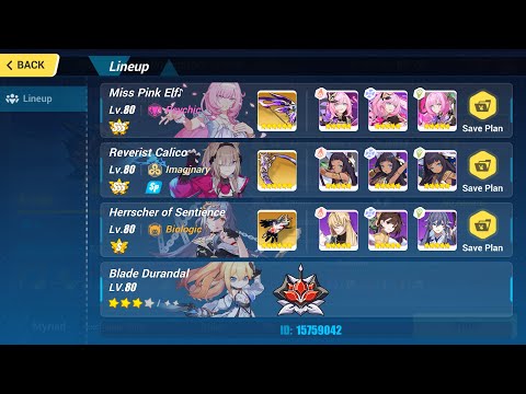 Honkai impact 3 SEA: Abyss Redlotus EX D420 RPC-6626 - MPE RC HOS Elf Dudu 3* - 803 pts