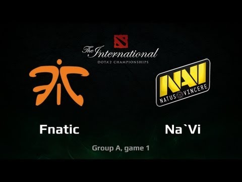 Na`Vi vs Fnatic, TI3 Group A, game 1