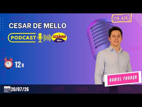 PODCAST CESAR DE MELLO – PREFEITO DE JAPIRA PR, HARIEL FOGAÇA – EP#159.