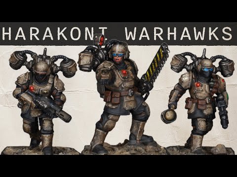 How to Paint HARAKONI WARHAWKS | My New KILL TEAM! | Warhammer 40k |