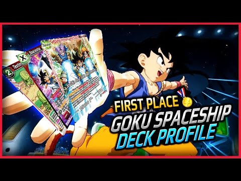 Split First Place Store Champs Deck Profile: Goku GT Spaceship (R) DBSCG