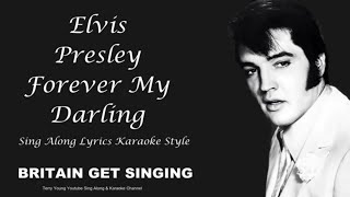 Elvis Presley Pledging My Love Sing Along Lyrics