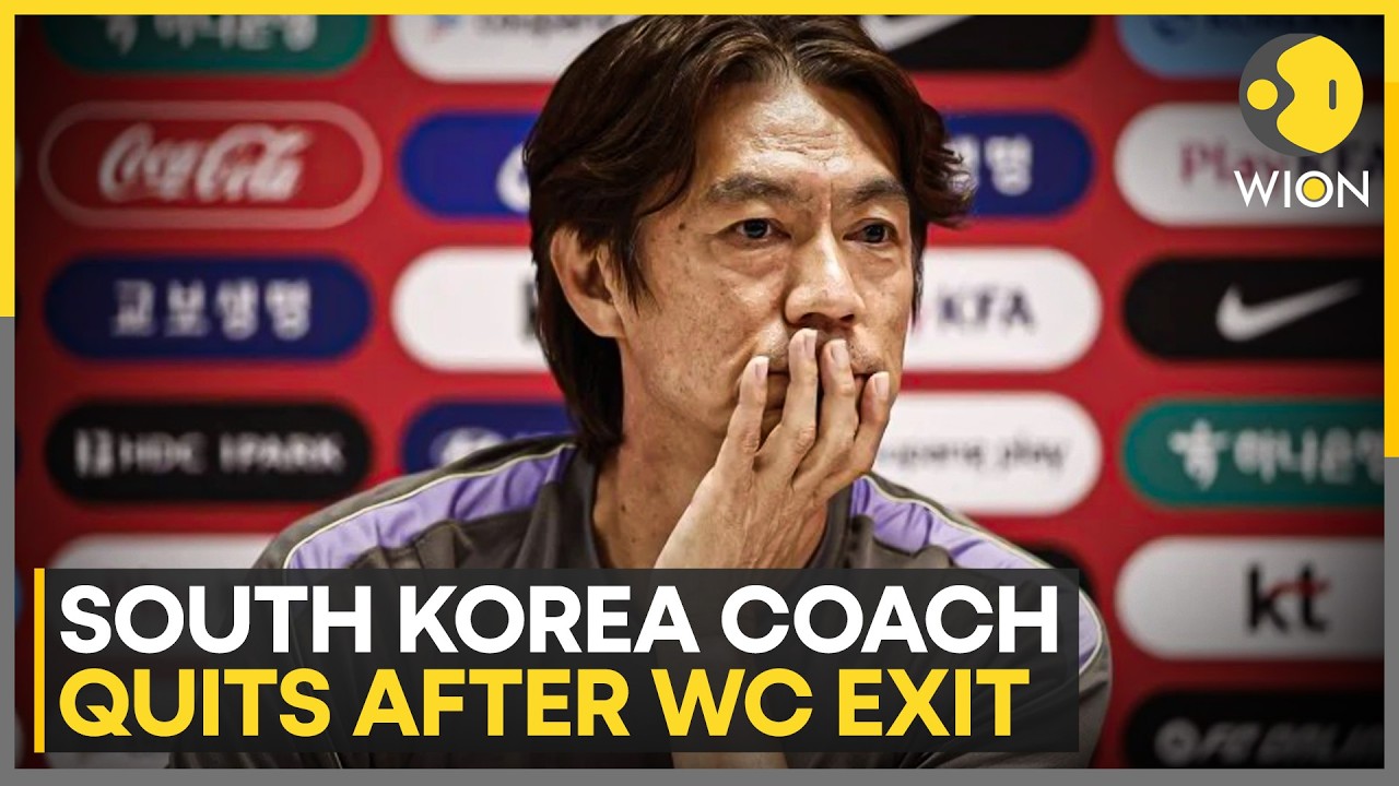 South Korea Coach Hong Myung-Bo Quits After FIFA World Cup Failure | WION